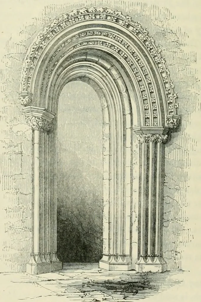 An illustration from The baronial and ecclesiastical antiquities of Scotland, 1852, leaf 137