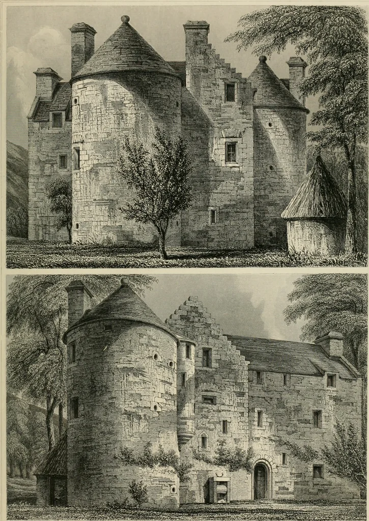 An illustration from The baronial and ecclesiastical antiquities of Scotland, 1852, leaf 14