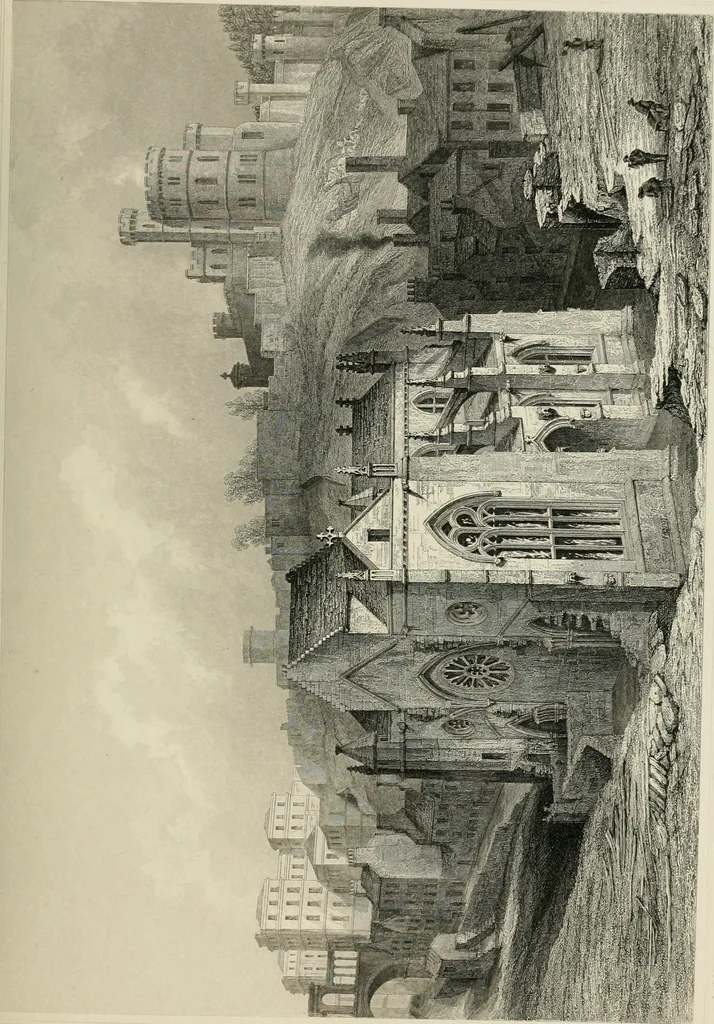An illustration from The baronial and ecclesiastical antiquities of Scotland, 1852, leaf 166
