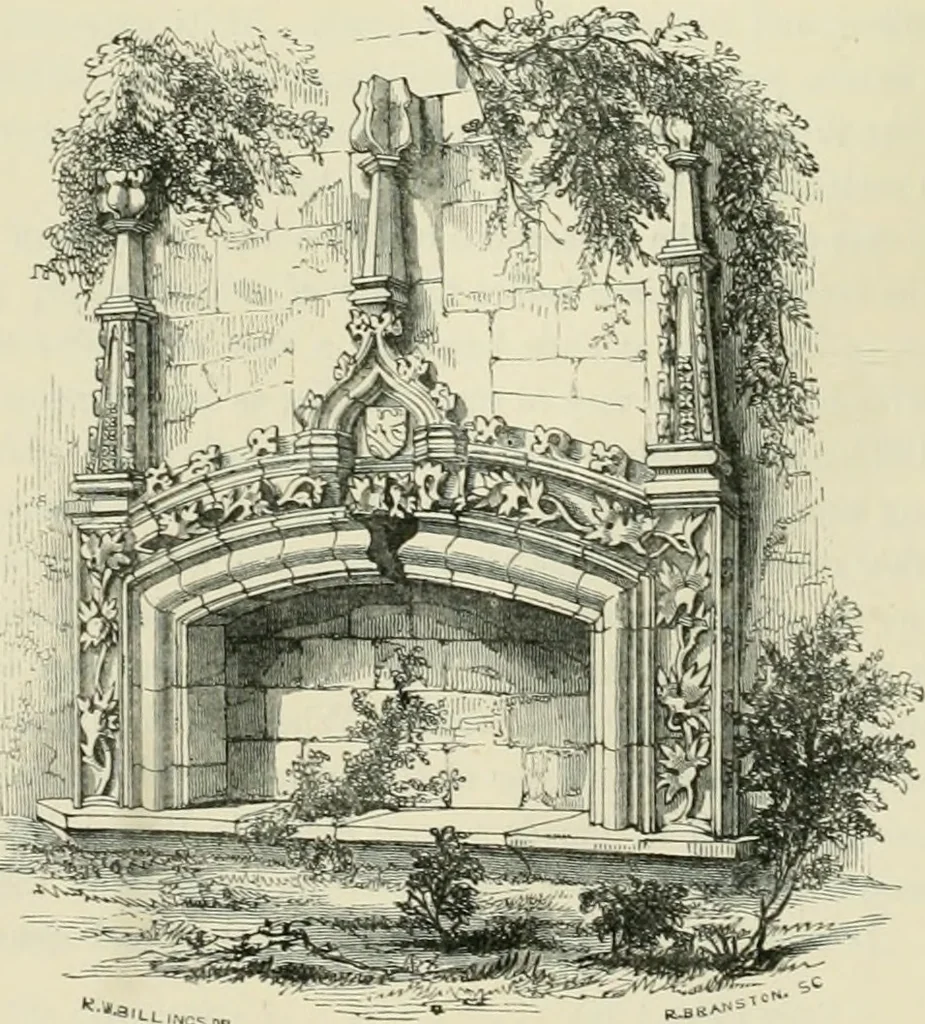 An illustration from The baronial and ecclesiastical antiquities of Scotland, 1852, leaf 17
