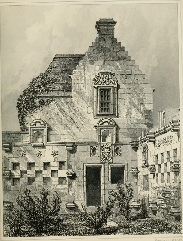 An illustration from The baronial and ecclesiastical antiquities of Scotland, 1852, leaf 186