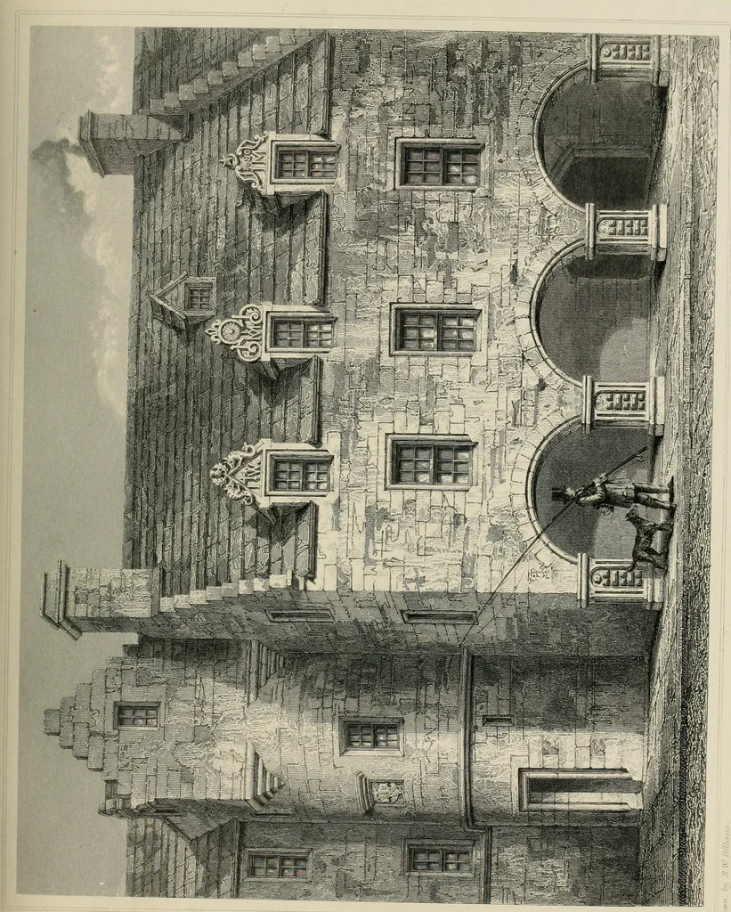 An illustration from The baronial and ecclesiastical antiquities of Scotland, 1852, leaf 196