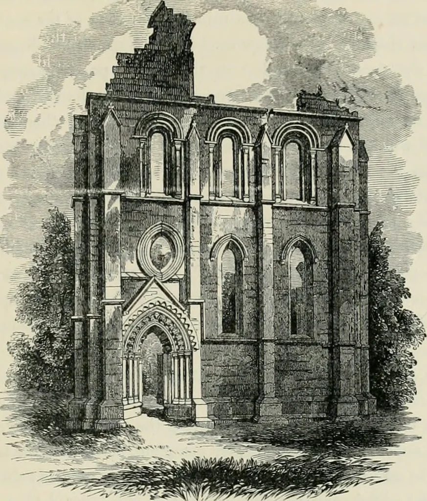 An illustration from The baronial and ecclesiastical antiquities of Scotland, 1852, leaf 198