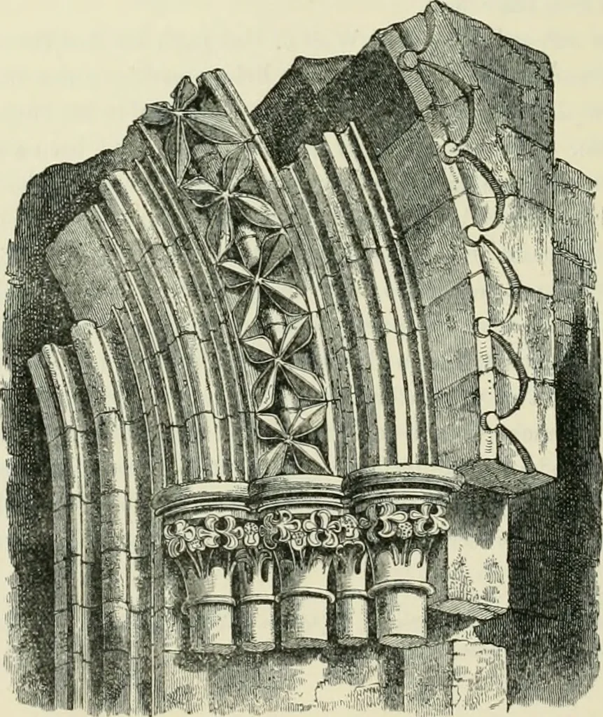 An illustration from The baronial and ecclesiastical antiquities of Scotland, 1852, leaf 201