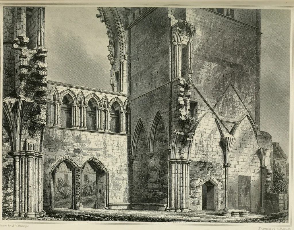 An illustration from The baronial and ecclesiastical antiquities of Scotland, 1852, leaf 212