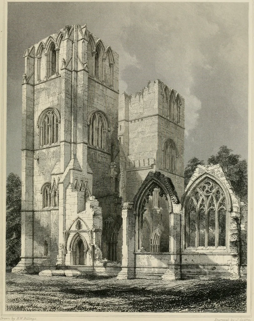 An illustration from The baronial and ecclesiastical antiquities of Scotland, 1852, leaf 216