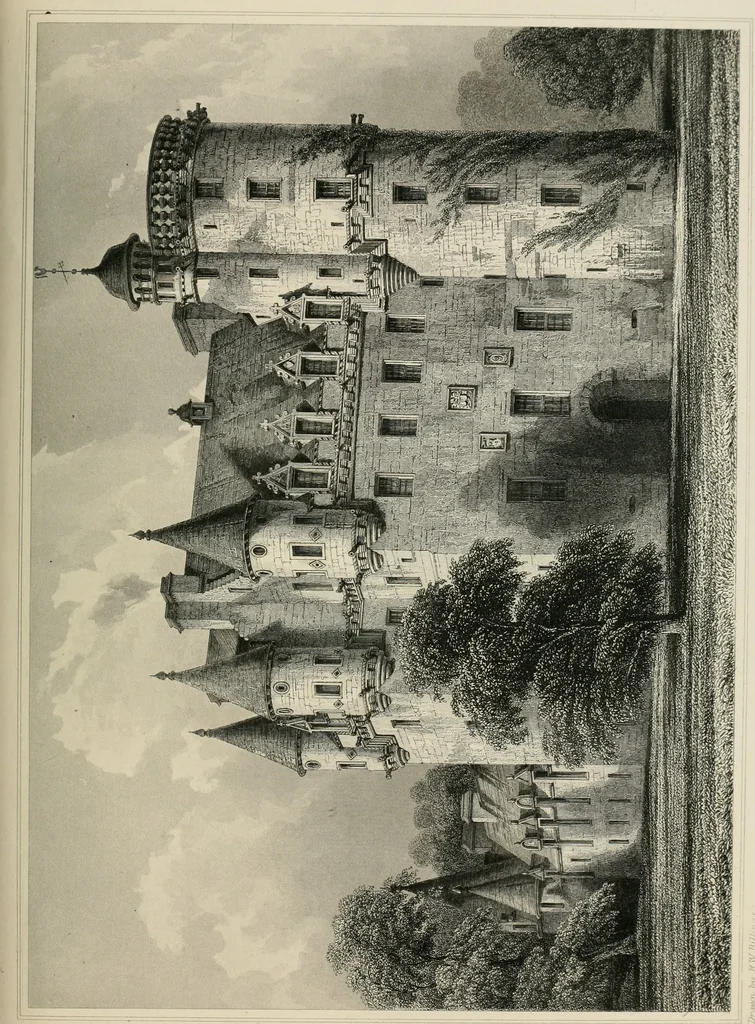 An illustration from The baronial and ecclesiastical antiquities of Scotland, 1852, leaf 256