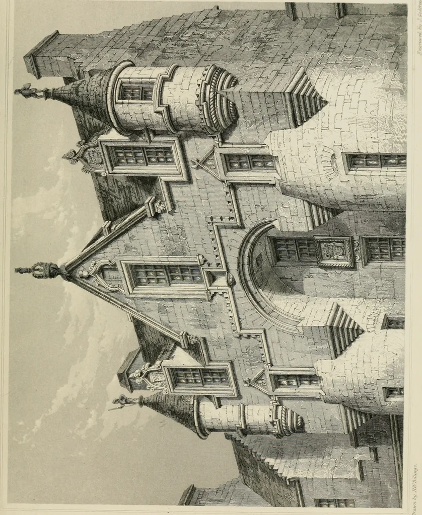 An illustration from The baronial and ecclesiastical antiquities of Scotland, 1852, leaf 274