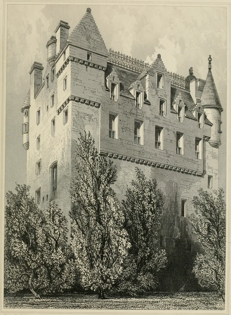 An illustration from The baronial and ecclesiastical antiquities of Scotland, 1852, leaf 292