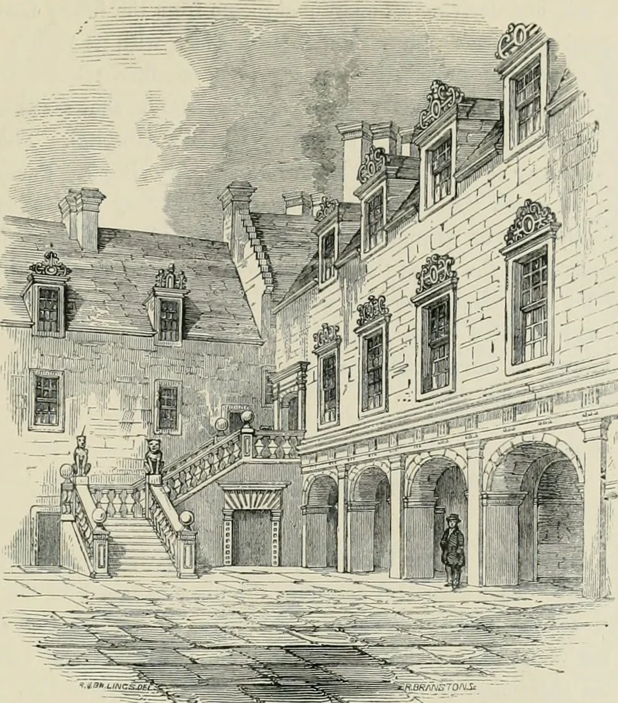 An illustration from The baronial and ecclesiastical antiquities of Scotland, 1852, leaf 296