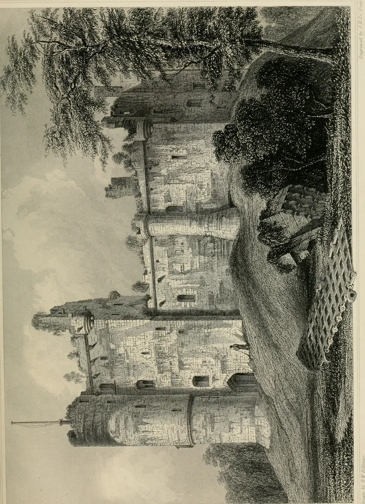An illustration from The baronial and ecclesiastical antiquities of Scotland, 1852, leaf 30