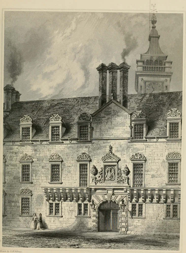 An illustration from The baronial and ecclesiastical antiquities of Scotland, 1852, leaf 302