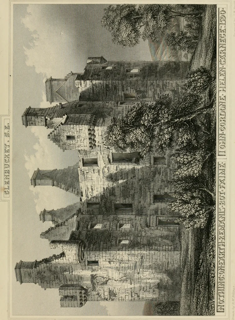An illustration from The baronial and ecclesiastical antiquities of Scotland, 1852, leaf 316
