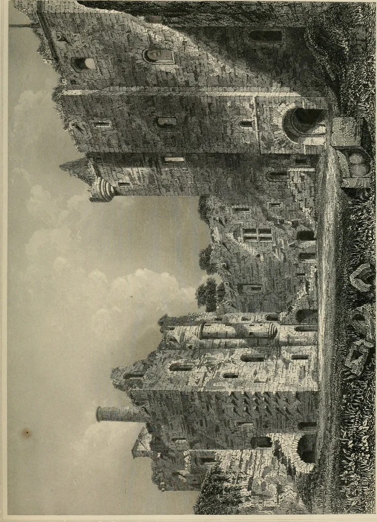 An illustration from The baronial and ecclesiastical antiquities of Scotland, 1852, leaf 34