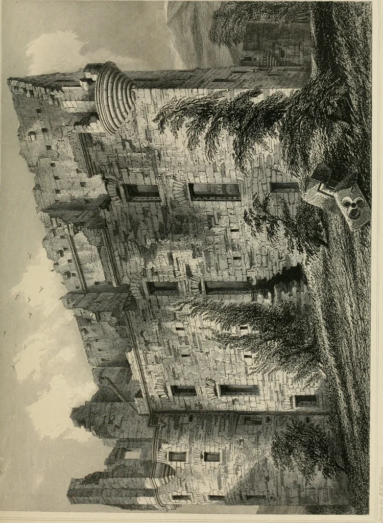 An illustration from The baronial and ecclesiastical antiquities of Scotland, 1852, leaf 40