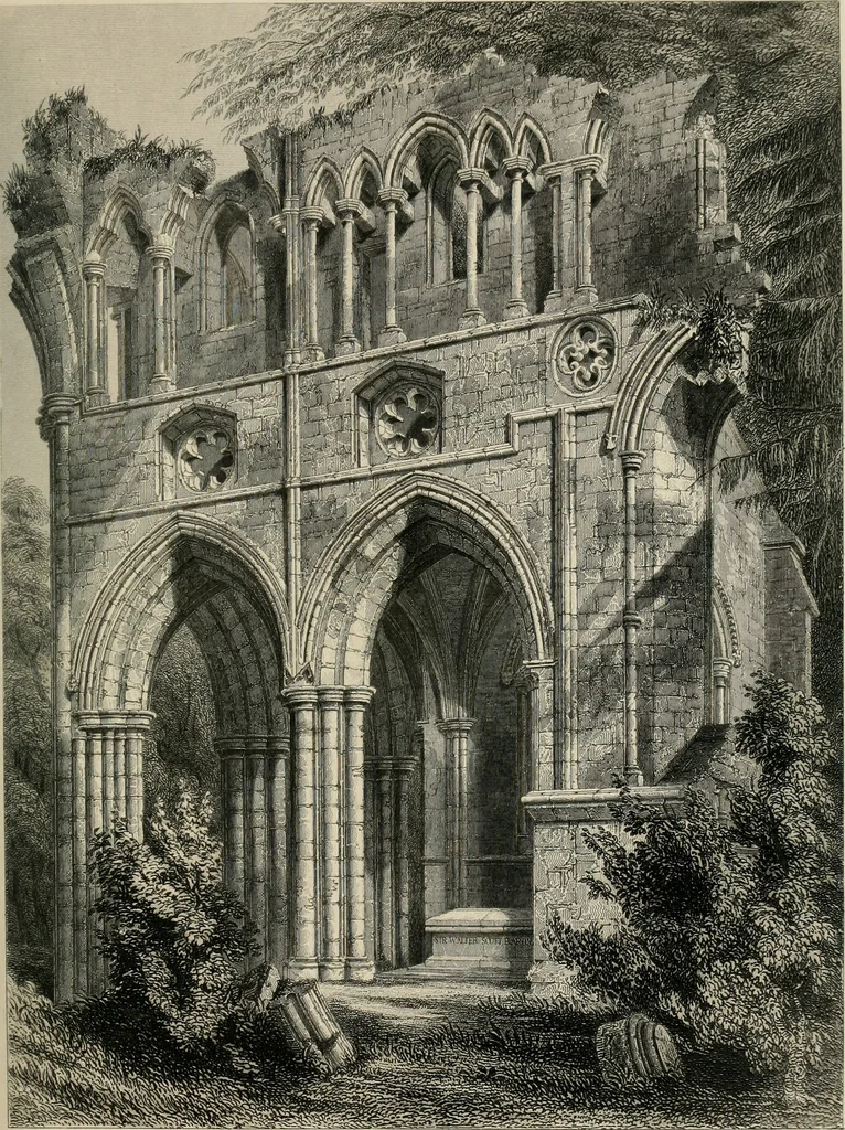 An illustration from The baronial and ecclesiastical antiquities of Scotland, 1852, leaf 48