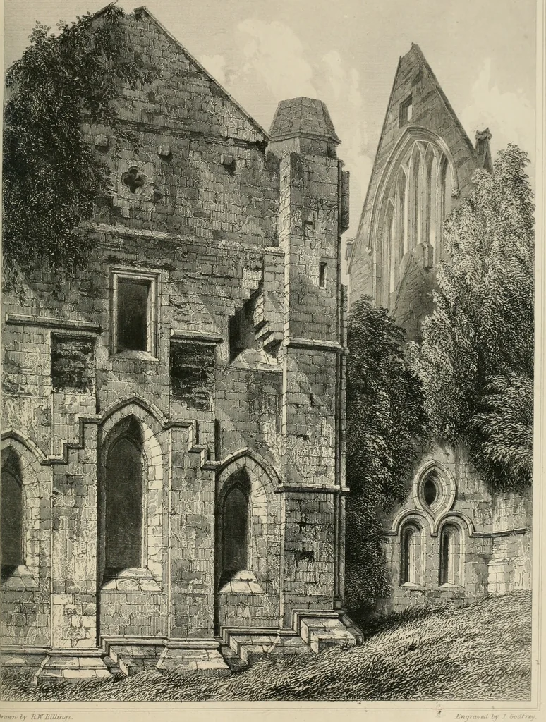 An illustration from The baronial and ecclesiastical antiquities of Scotland, 1852, leaf 52