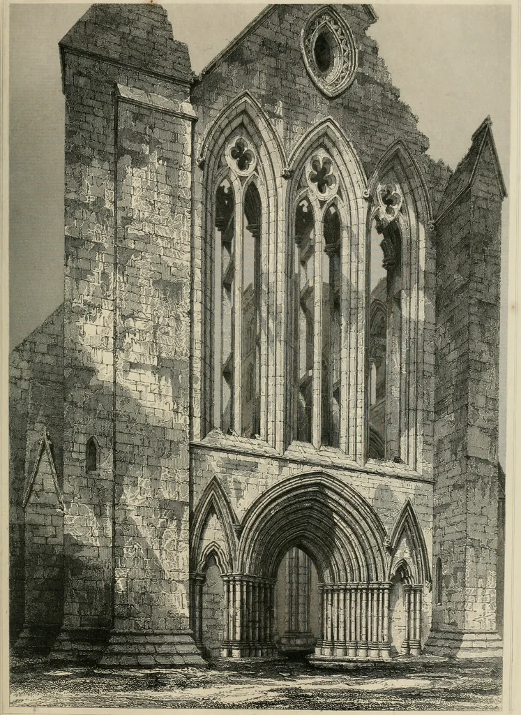 An illustration from The baronial and ecclesiastical antiquities of Scotland, 1852, leaf 60
