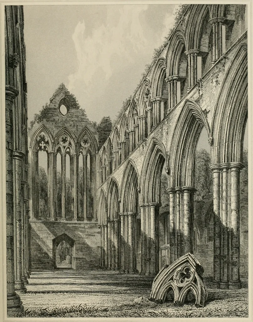 An illustration from The baronial and ecclesiastical antiquities of Scotland, 1852, leaf 72