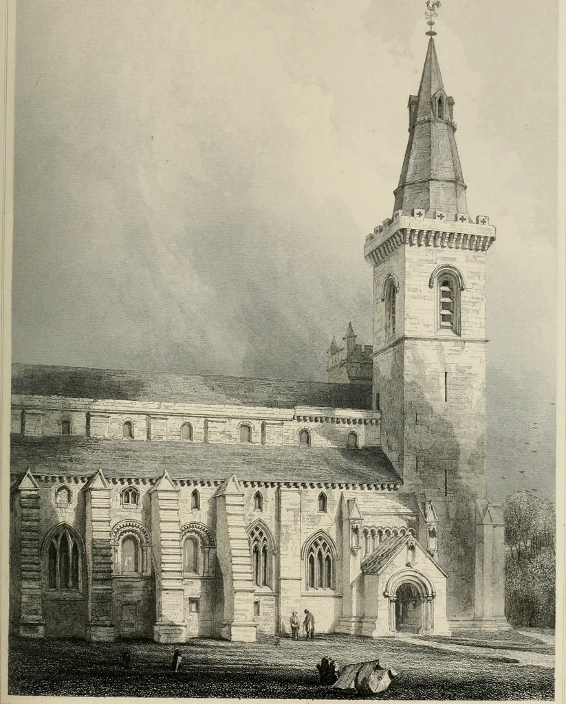 An illustration from The baronial and ecclesiastical antiquities of Scotland, 1852, leaf 90