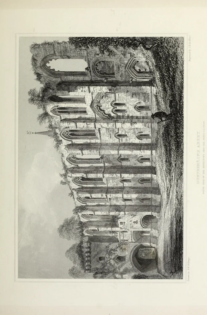 An illustration from The baronial and ecclesiastical antiquities of Scotland, 1852, leaf 102