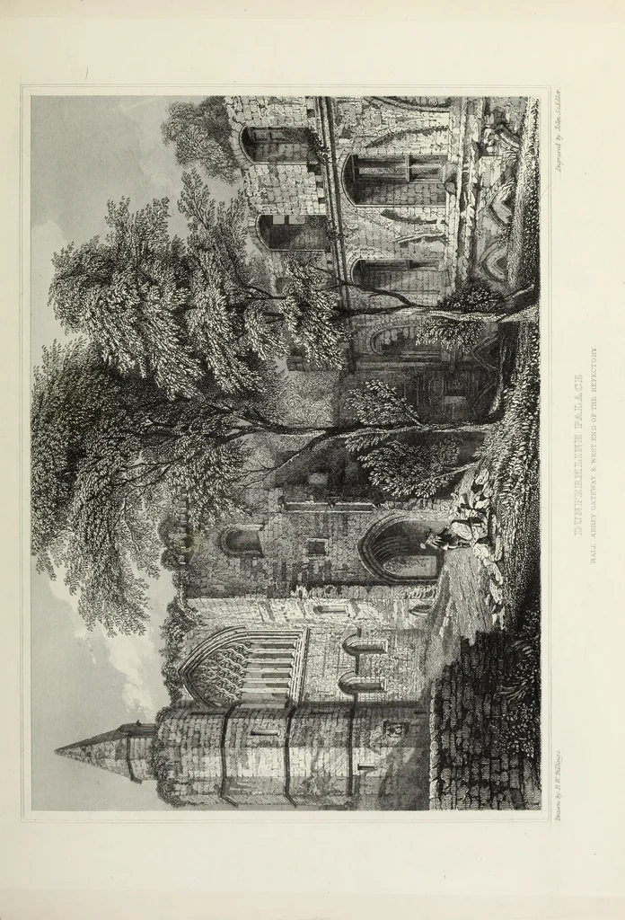 An illustration from The baronial and ecclesiastical antiquities of Scotland, 1852, leaf 106