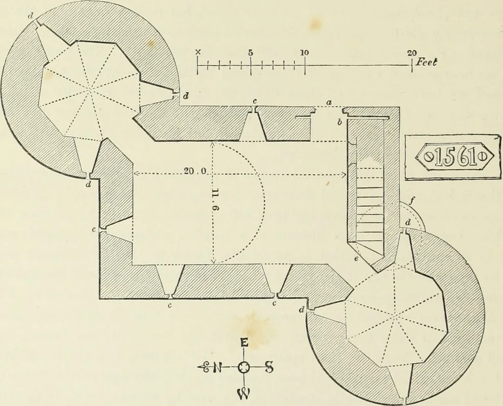 An illustration from The baronial and ecclesiastical antiquities of Scotland, 1852, leaf 11