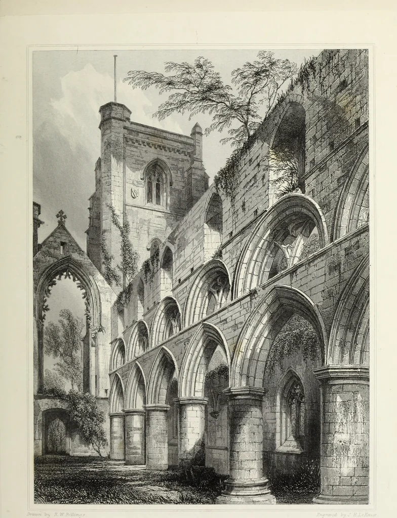 An illustration from The baronial and ecclesiastical antiquities of Scotland, 1852, leaf 118