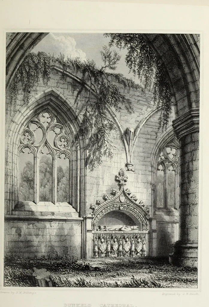 An illustration from The baronial and ecclesiastical antiquities of Scotland, 1852, leaf 126