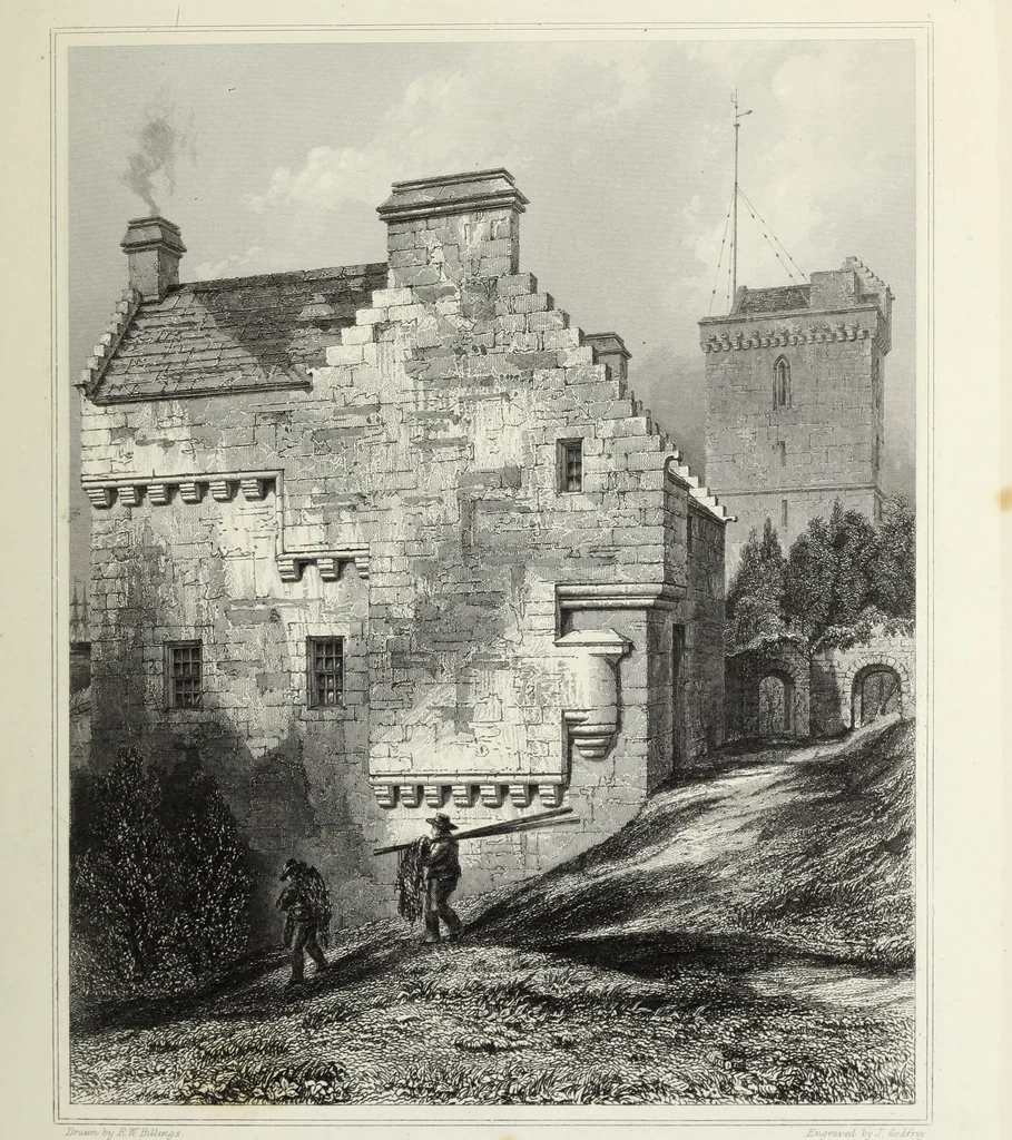An illustration from The baronial and ecclesiastical antiquities of Scotland, 1852, leaf 132
