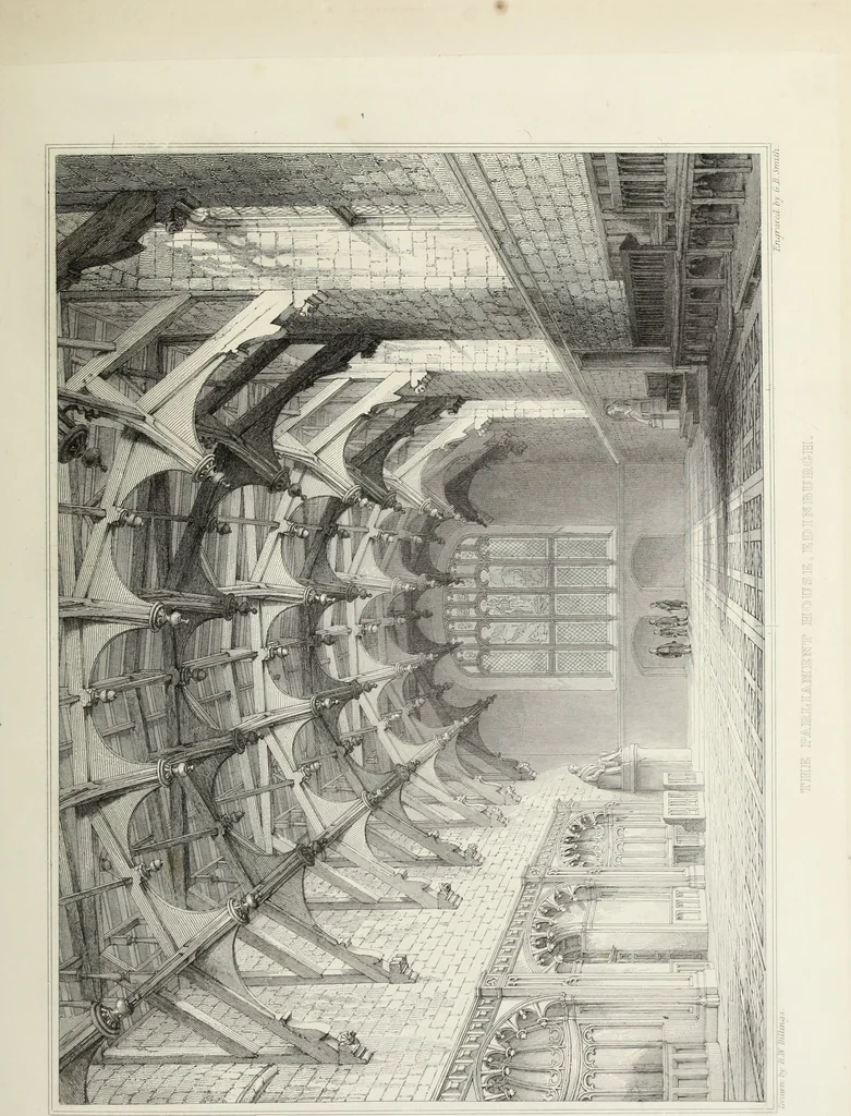 An illustration from The baronial and ecclesiastical antiquities of Scotland, 1852, leaf 150