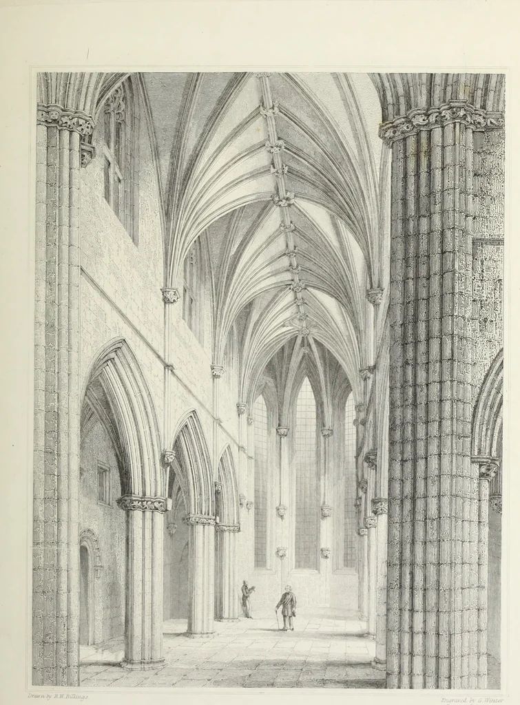 An illustration from The baronial and ecclesiastical antiquities of Scotland, 1852, leaf 172