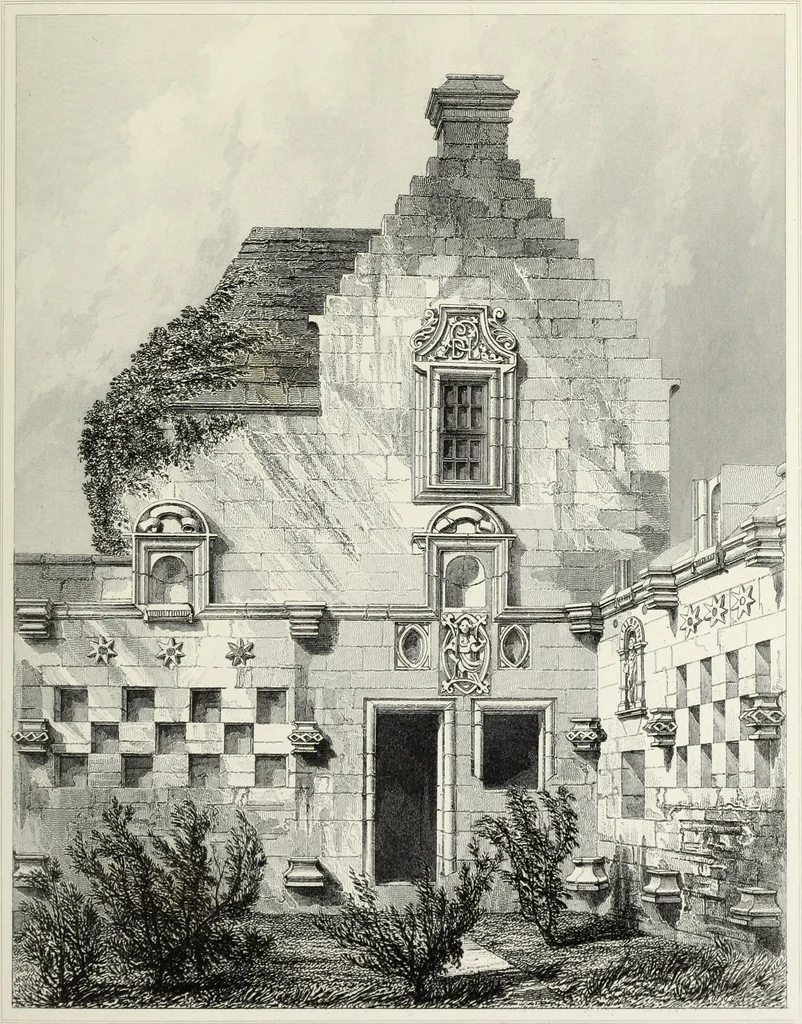 An illustration from The baronial and ecclesiastical antiquities of Scotland, 1852, leaf 184
