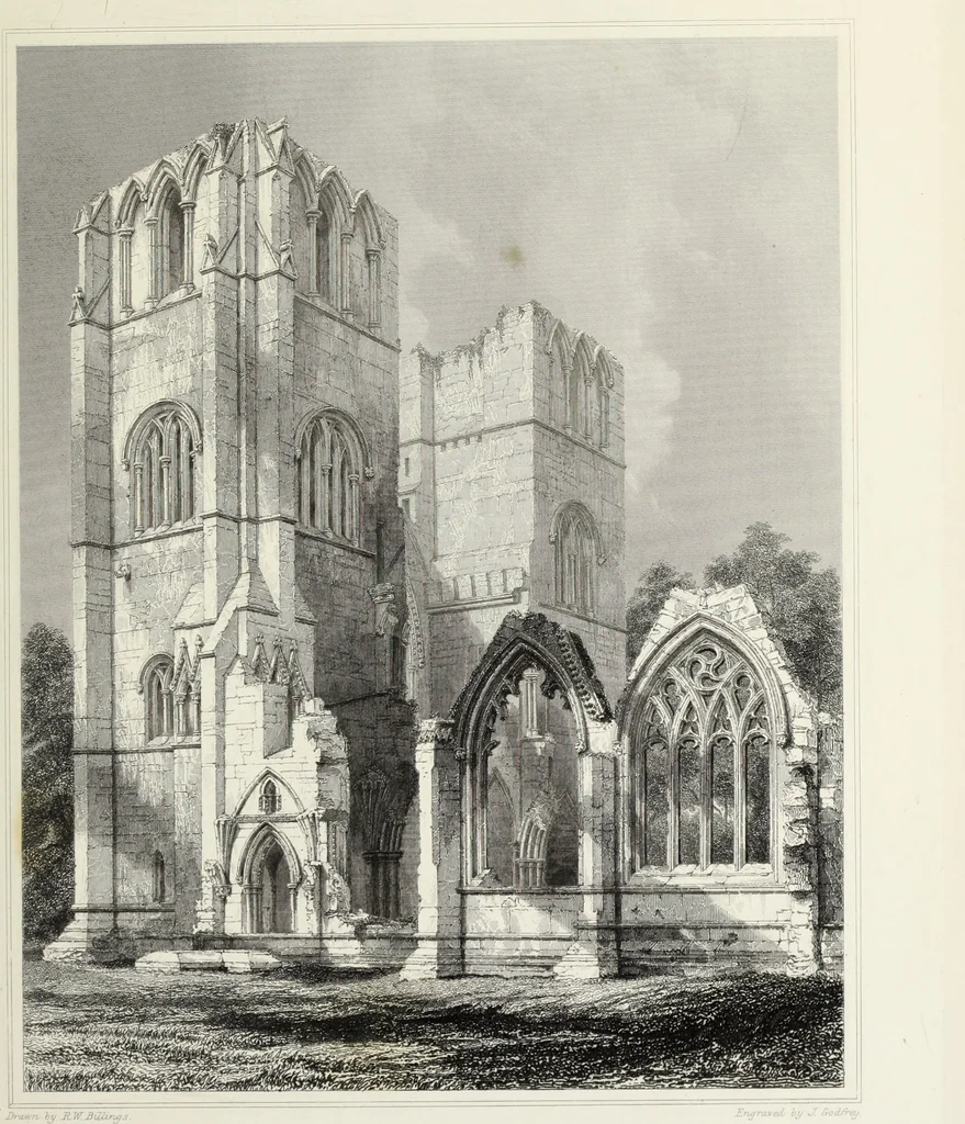 An illustration from The baronial and ecclesiastical antiquities of Scotland, 1852, leaf 218
