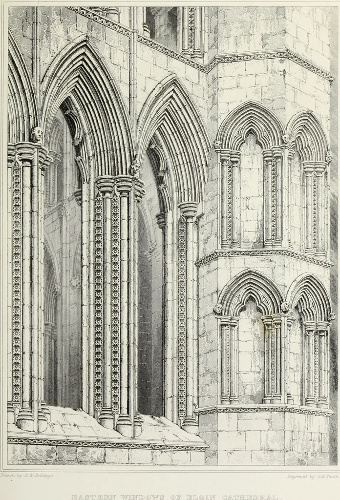 An illustration from The baronial and ecclesiastical antiquities of Scotland, 1852, leaf 230