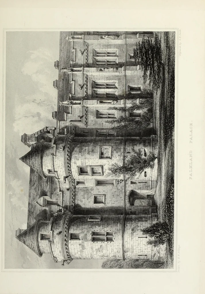 An illustration from The baronial and ecclesiastical antiquities of Scotland, 1852, leaf 240