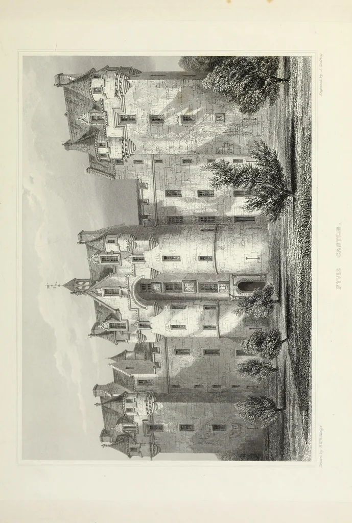 An illustration from The baronial and ecclesiastical antiquities of Scotland, 1852, leaf 270