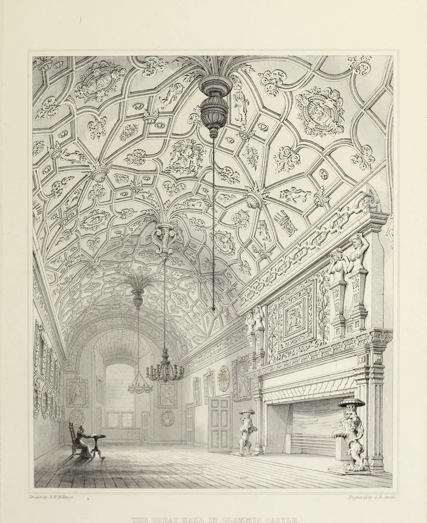 An illustration from The baronial and ecclesiastical antiquities of Scotland, 1852, leaf 296
