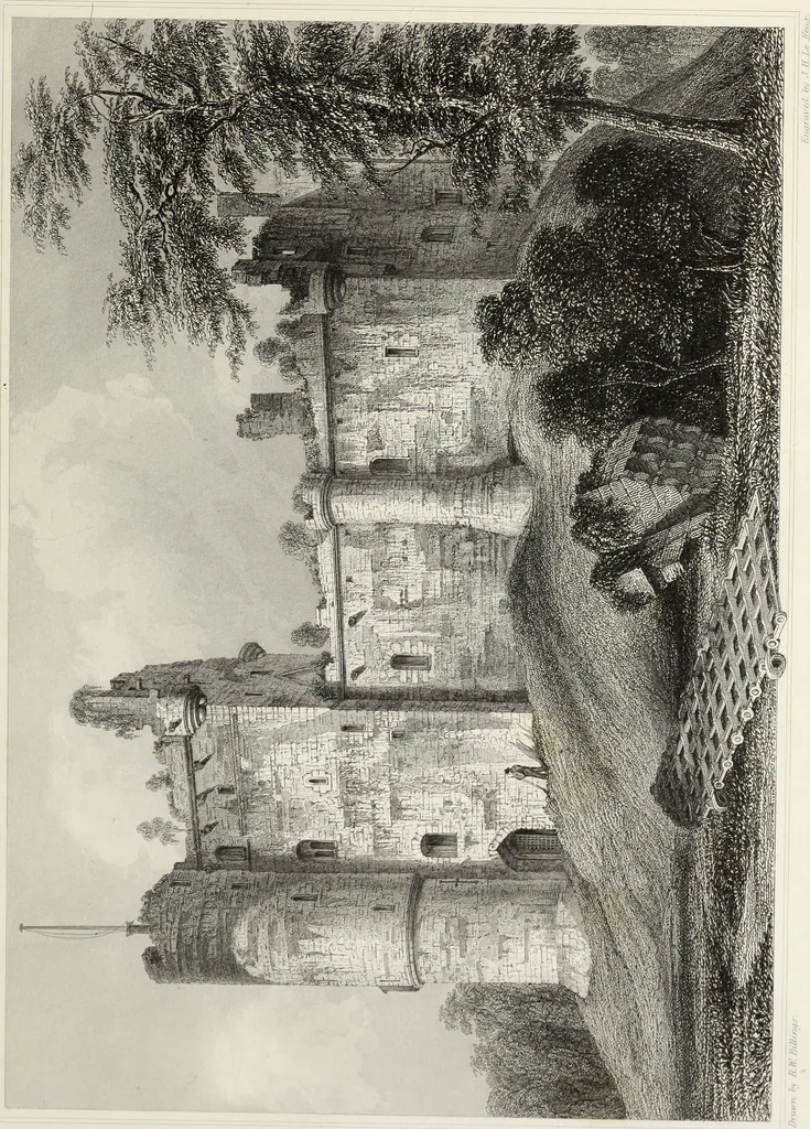 An illustration from The baronial and ecclesiastical antiquities of Scotland, 1852, leaf 30