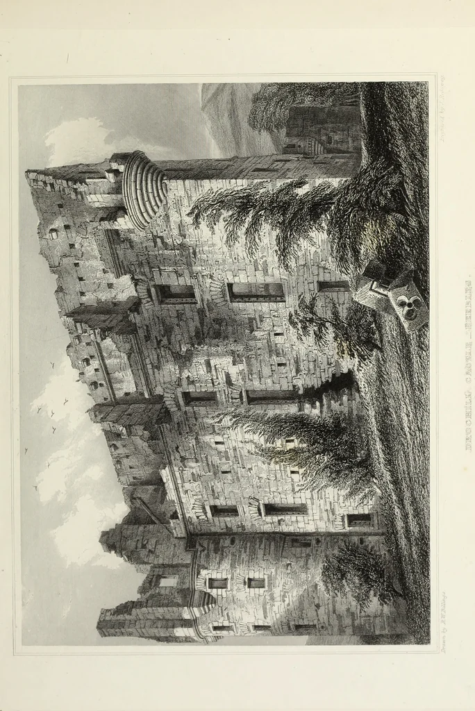 An illustration from The baronial and ecclesiastical antiquities of Scotland, 1852, leaf 40