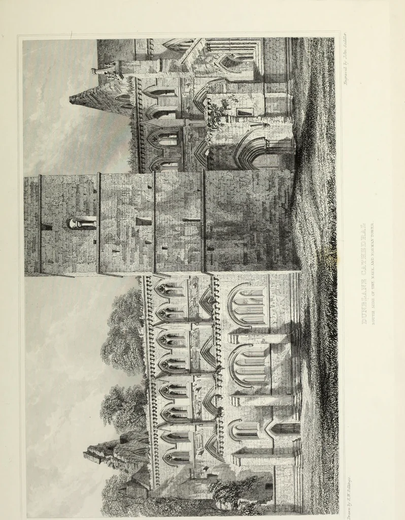 An illustration from The baronial and ecclesiastical antiquities of Scotland, 1852, leaf 64