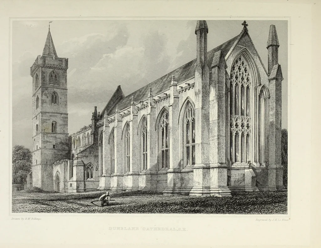 An illustration from The baronial and ecclesiastical antiquities of Scotland, 1852, leaf 68