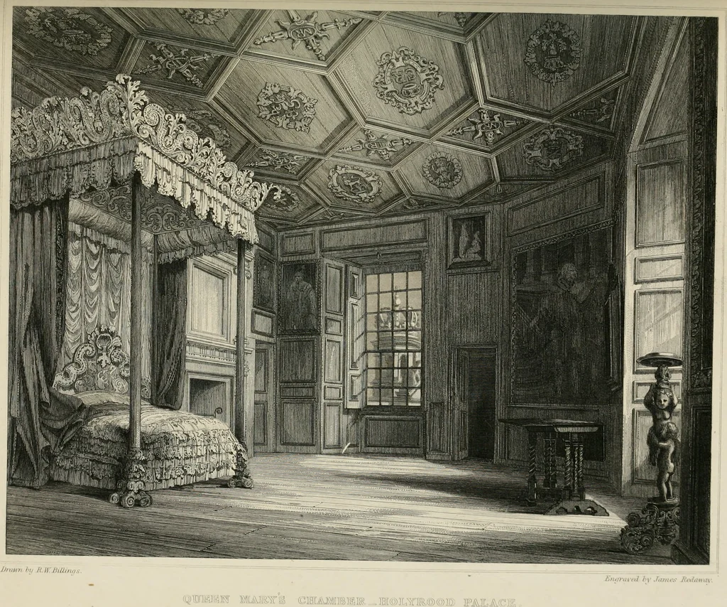An illustration from The baronial and ecclesiastical antiquities of Scotland, 1852, leaf 102