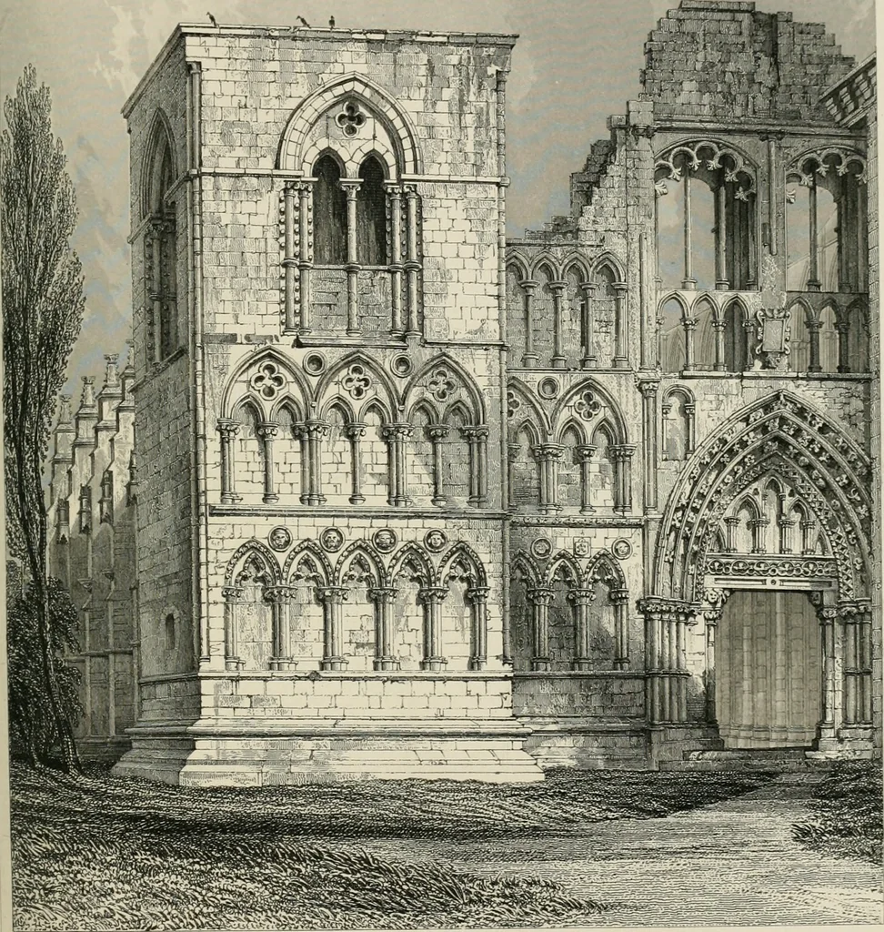 An illustration from The baronial and ecclesiastical antiquities of Scotland, 1852, leaf 110