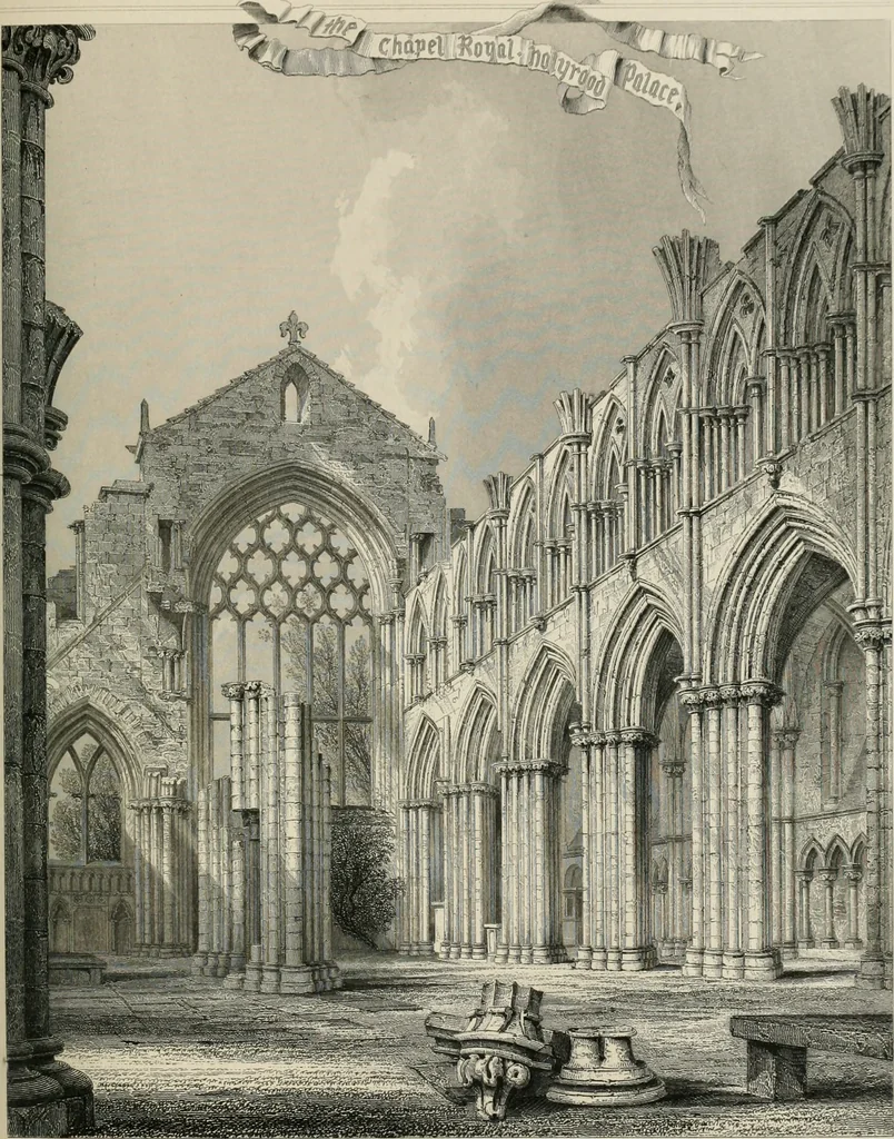 An illustration from The baronial and ecclesiastical antiquities of Scotland, 1852, leaf 114