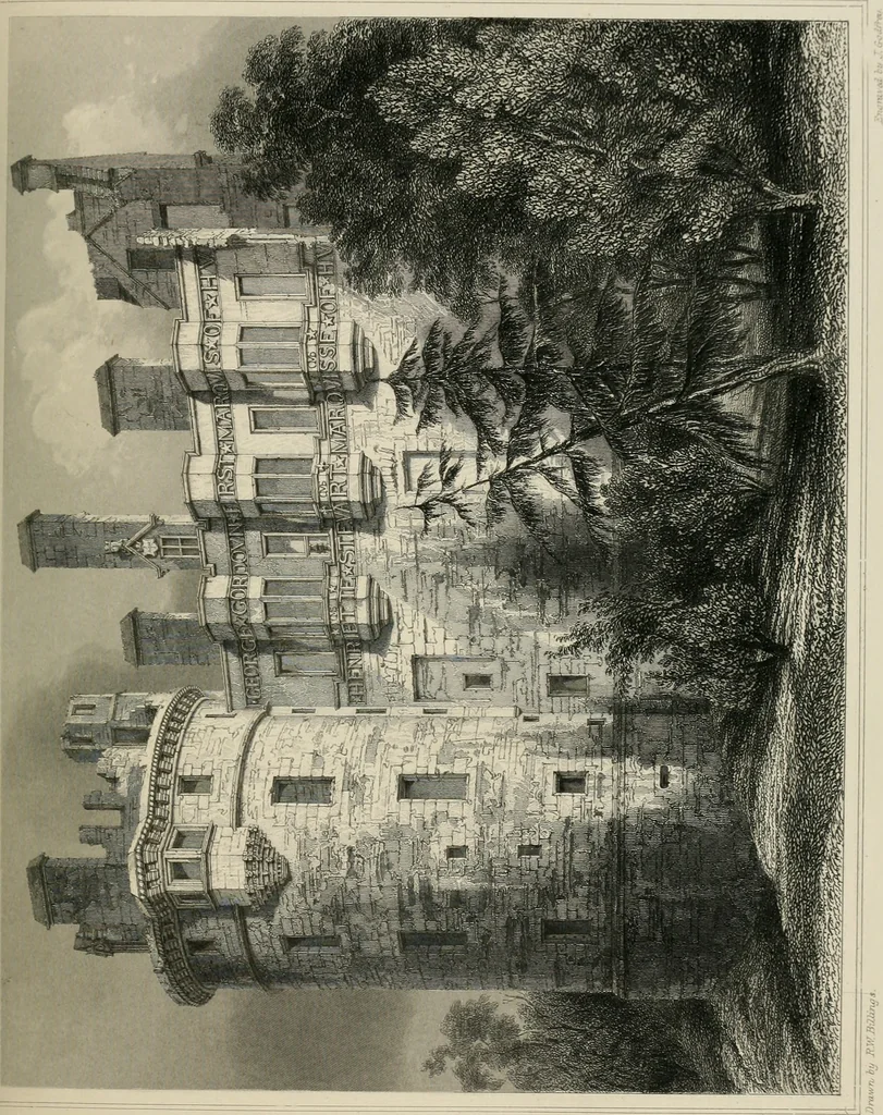 An illustration from The baronial and ecclesiastical antiquities of Scotland, 1852, leaf 130