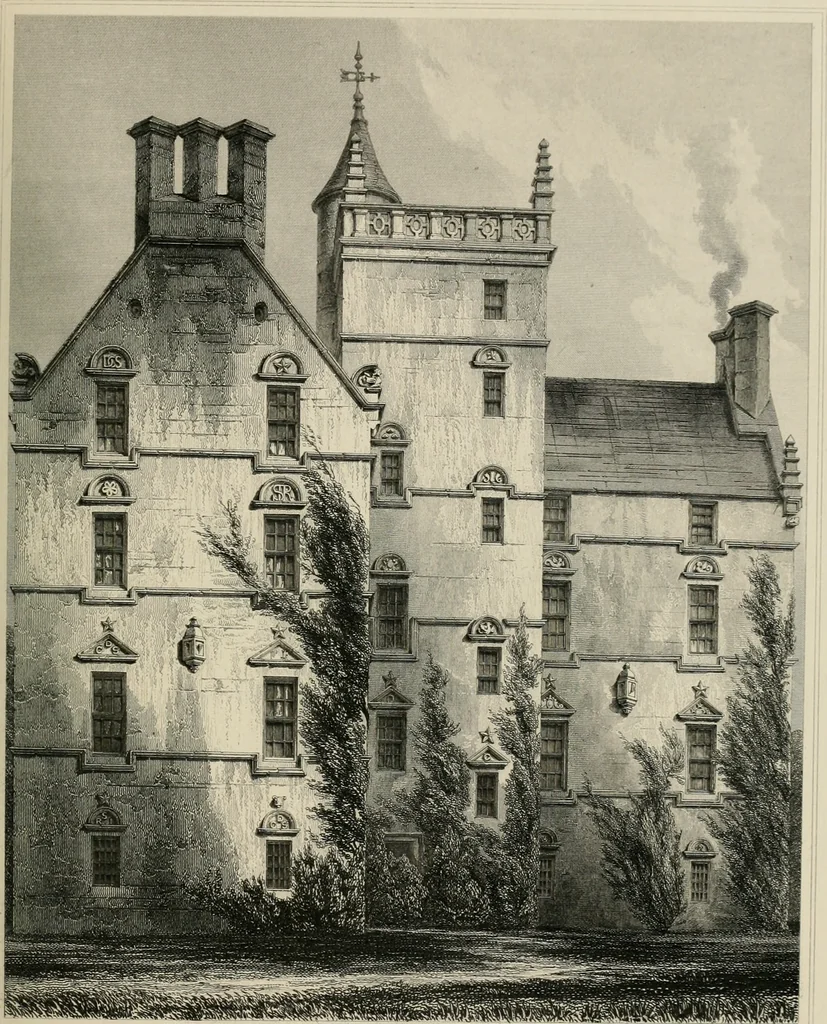 An illustration from The baronial and ecclesiastical antiquities of Scotland, 1852, leaf 142
