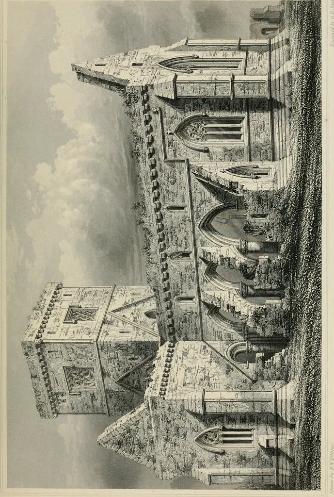 An illustration from The baronial and ecclesiastical antiquities of Scotland, 1852, leaf 154