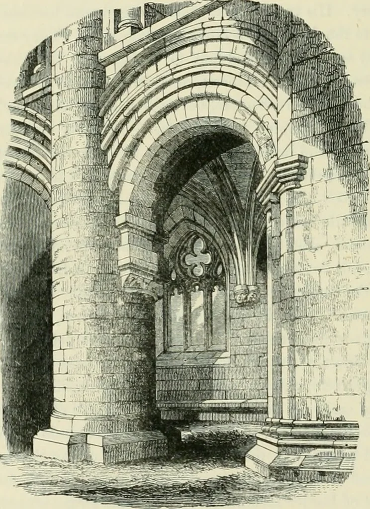 An illustration from The baronial and ecclesiastical antiquities of Scotland, 1852, leaf 165
