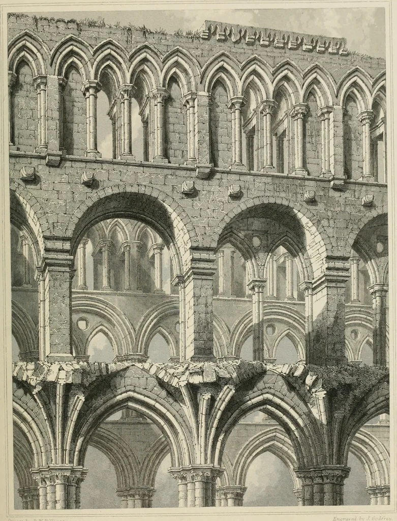 An illustration from The baronial and ecclesiastical antiquities of Scotland, 1852, leaf 180
